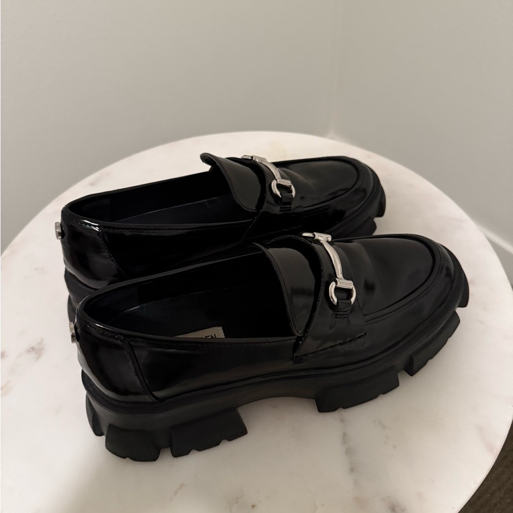 Steve Madden Black Women's Loafers